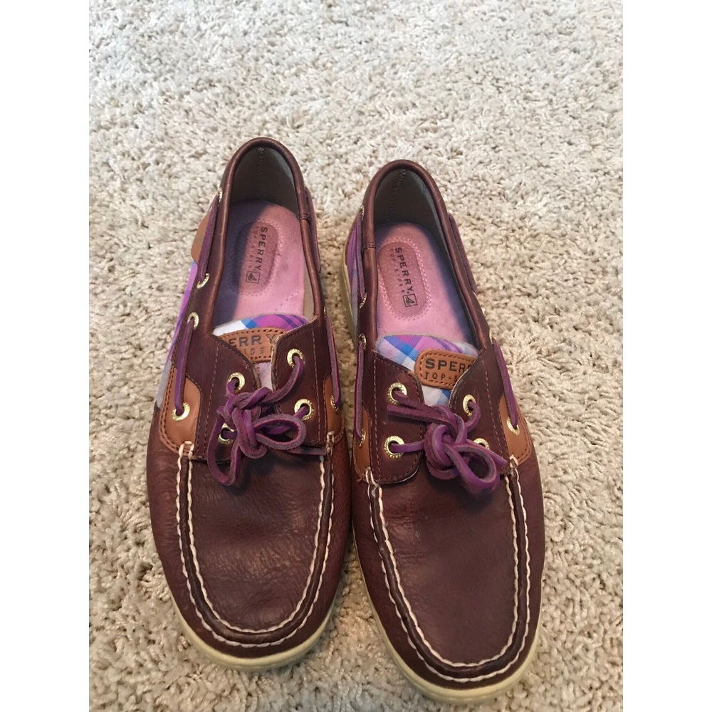 Plaid Sperrys